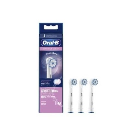 Procter & Gamble Oralb Power Refill Eb60-3 Sensitive Clean 3 Pezzi Procter & Gamble Oralb Power Refill Eb60-3 Sensitive Clean 3 Pezzi