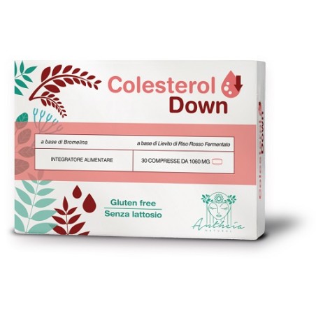Antheia Colesterol Down 30 Compresse