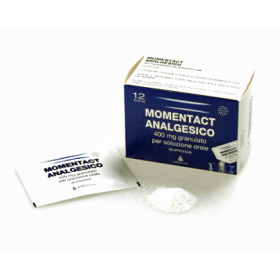 Momentact analgesico 400 mg granulato per soluzione orale  400 mg granulato per soluzione orale 12 bustine