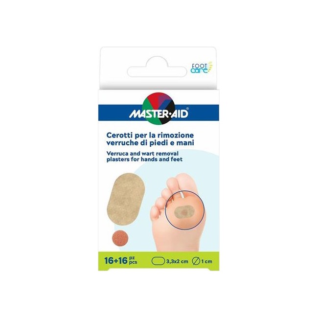 Pietrasanta Pharma Cerotto Verruche Master-aid Footcare Piedi/mani 16 Pezzi E4 Pietrasanta Pharma Cerotto Verruche Master-aid Footcare Piedi/mani 16 Pezzi E4