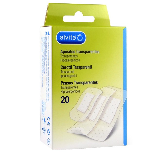 Alliance Healthcare Cerotto Trasparente 20 Pezzi Alvita Alliance Healthcare Cerotto Trasparente 20 Pezzi Alvita
