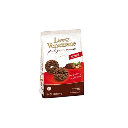 Molino Di Ferro Le Veneziane Biscotti Cacao/nocciola 250 G Molino Di Ferro Le Veneziane Biscotti Cacao/nocciola 250 G