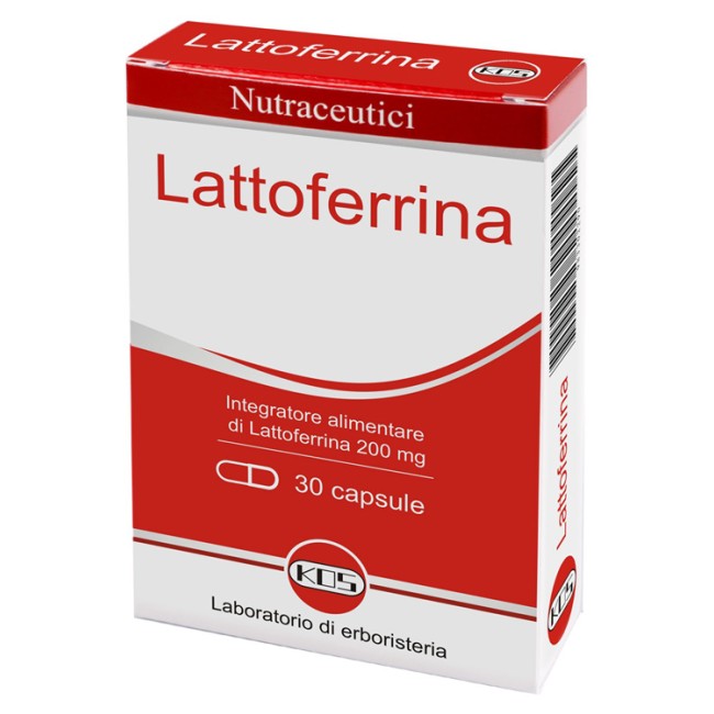 Kos Lattoferrina 200mg 30 Capsule Kos Lattoferrina 200mg 30 Capsule