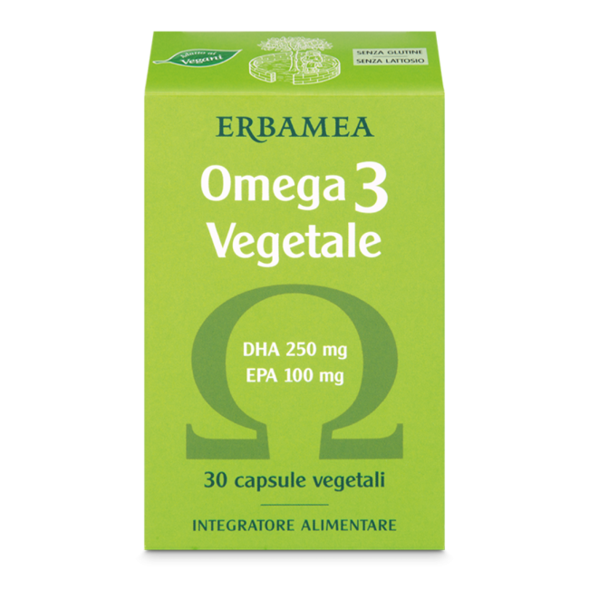 Erbamea Omega 3 Vegetale 30 Capsule Vegetali Erbamea Omega 3 Vegetale 30 Capsule Vegetali