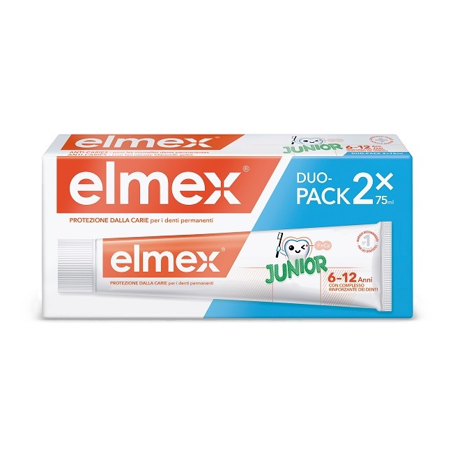 Colgate Elmex Junior Dentifricio 75 Ml Duopack