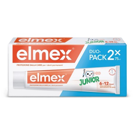 Colgate Elmex Junior Dentifricio 75 Ml Duopack