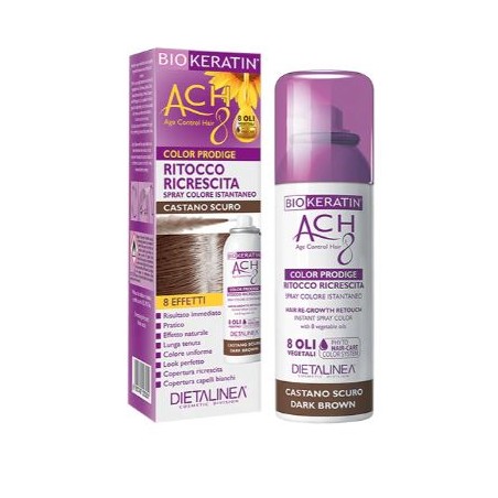 Gdp - General Dietet. Pharma Biokeratin Ach8 Prodige Ritocco Ricrescita Castano Scuro 75 Ml Dietalinea Gdp - General Dietet. Pharma Biokeratin Ach8 Prodige Ritocco Ricrescita Castano Scuro 75 Ml Dietalinea
