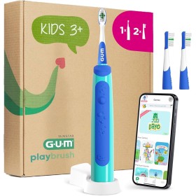 Gum Playbrush Spazzolino Kids 3+ Blu