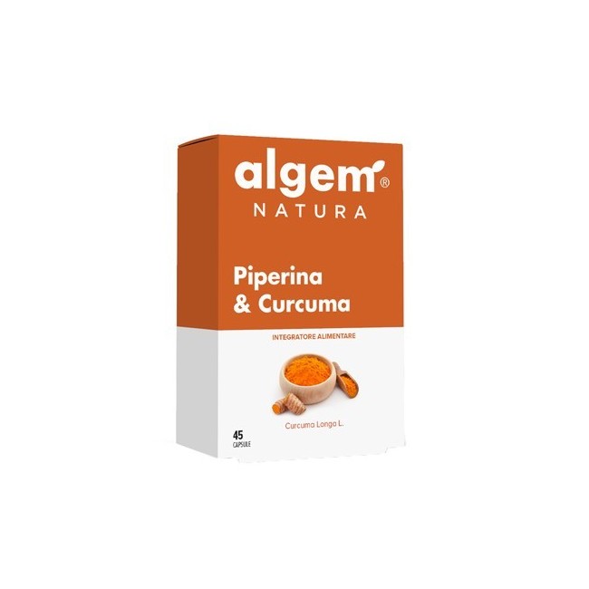 Algem Natura Piperina & Curcuma 60 Capsule
