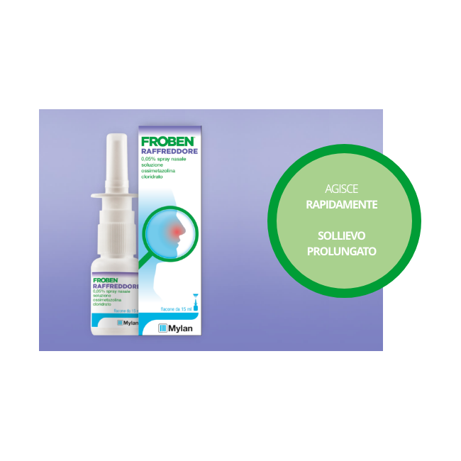 Froben Raffreddore 0,05% Spray Nasale Flacone da 15ml