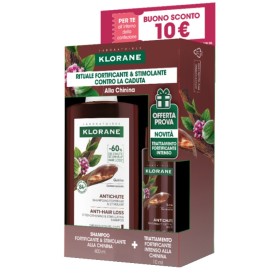 Klorane Rituale Shampoo Chinina 400 Ml + Siero 10 Ml Omaggio + Coupon