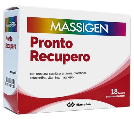 Marco Viti Massigen Pronto Recupero 18 Bustine Edizione Speciale 2025
