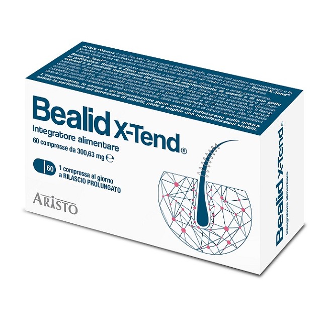 Aristo Pharma Bealid X Tend 60 Compresse 300,63 Mg Aristo Pharma Bealid X Tend 60 Compresse 300,63 Mg