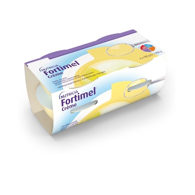 Danone Fortimel Creme Vaniglia 4 Pezzi Da 125 G