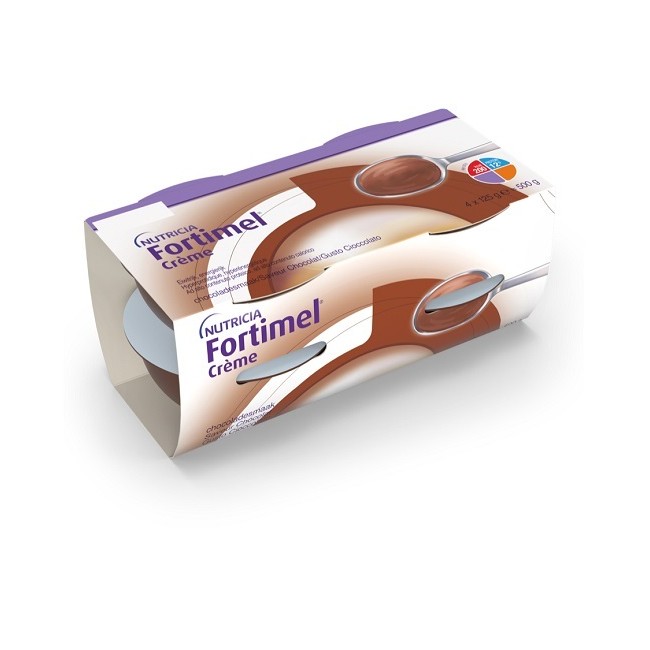 Danone Fortimel Creme Cioccolato 4 Pezzi Da 125 G