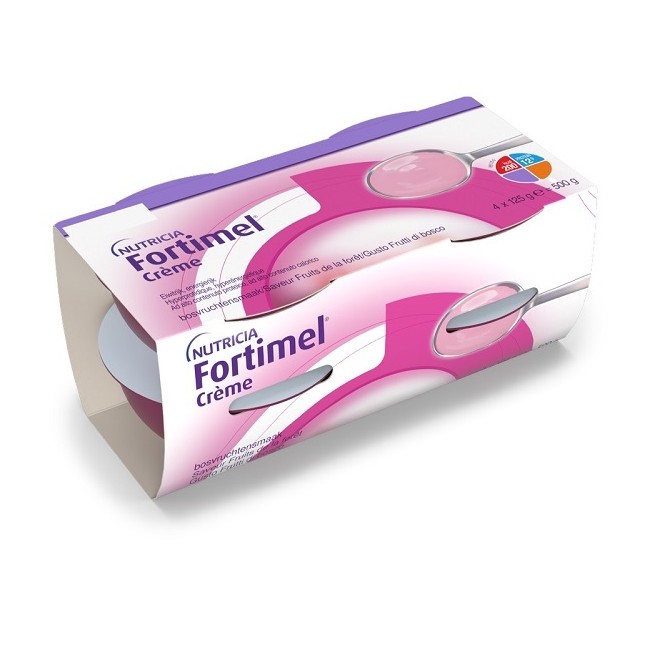 Danone Fortimel Creme Frutti Di Bosco 4 Pezzi Da 125 G Danone Fortimel Creme Frutti Di Bosco 4 Pezzi Da 125 G