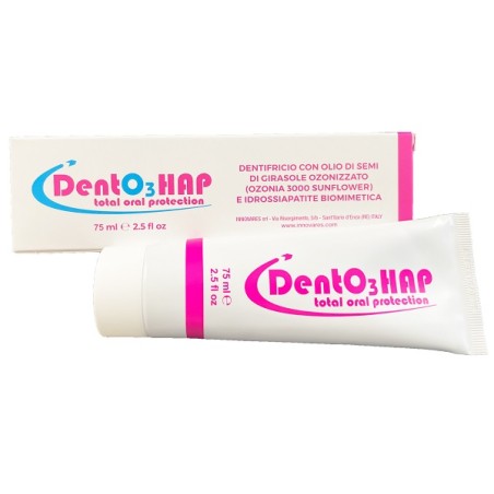 Innovares Dento3 Hap Dentifricio Ozono E Idrossiapatite 75 Ml Innovares Dento3 Hap Dentifricio Ozono E Idrossiapatite 75 Ml