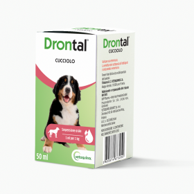 Vetoquinol Drontal Cucciolo, Sospensione Orale Per Cani