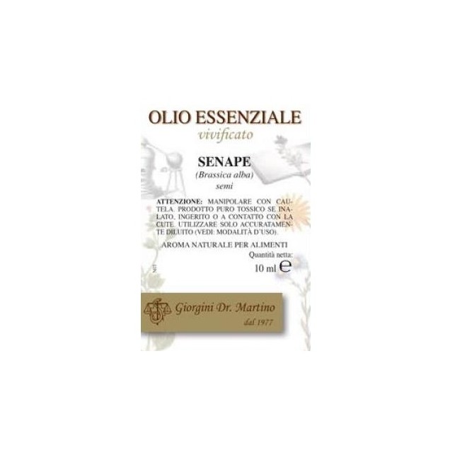 Dr. Giorgini Senape Olio Essenziale 10 Ml