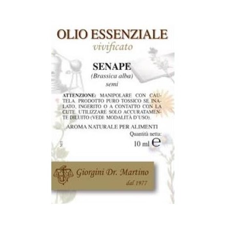 Dr. Giorgini Senape Olio Essenziale 10 Ml