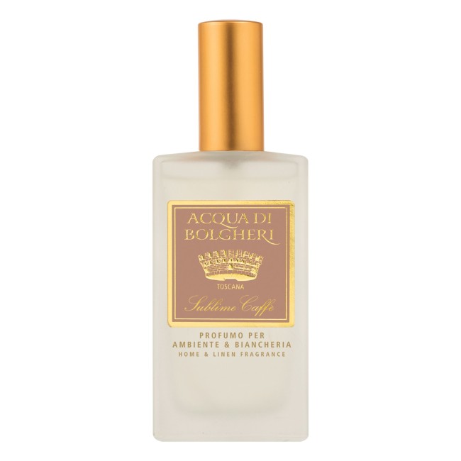 Acqua di Bolgheri Profumo per Ambiente e Biancheria Sublime Caffè 100ml Acqua di Bolgheri Profumo per Ambiente e Biancheria Sublime Caffè 100ml