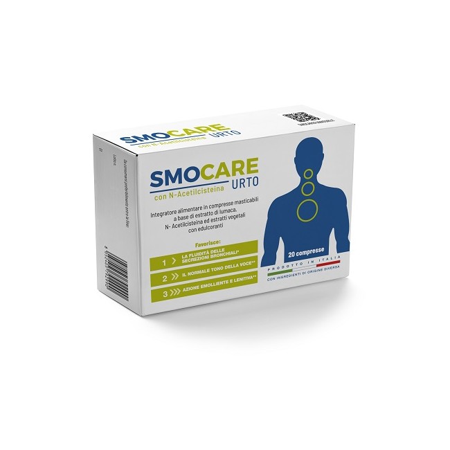 Herbit Smocare Fumatori Urto 20 Compresse Con N-acetilcisteina Herbit Smocare Fumatori Urto 20 Compresse Con N-acetilcisteina