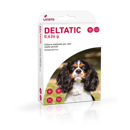 Vetpharma Animal Health S.l. Deltatic Collare Medicato Per Cani Molto Piccoli