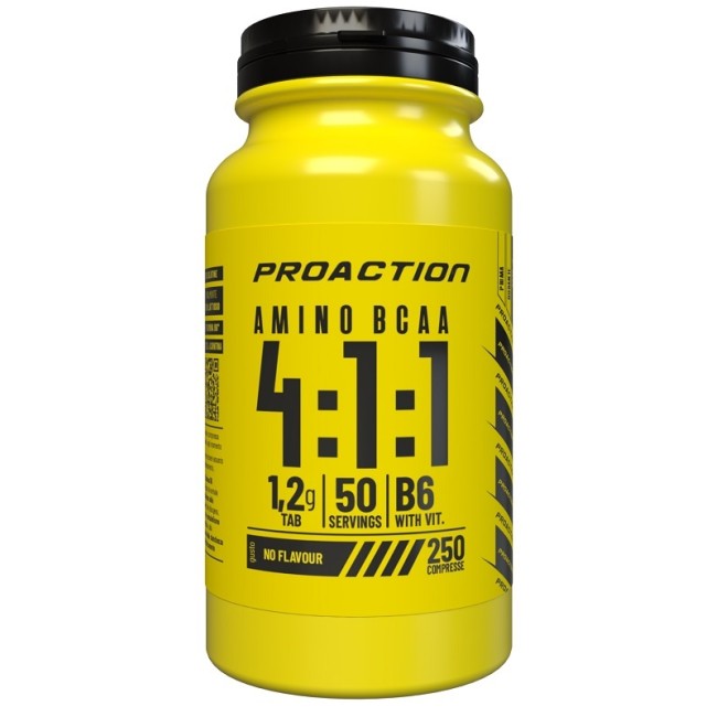 Proaction Fit Amino Bcaa 4:1:1 250 Compresse Proaction Fit Amino Bcaa 4:1:1 250 Compresse