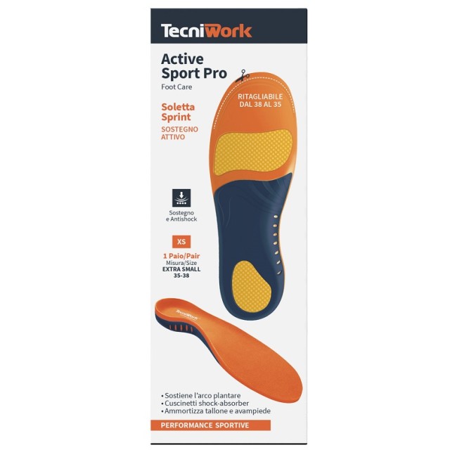 Tecniwork Soletta Active Sport Pro Xs 35-38 Tecniwork Soletta Active Sport Pro Xs 35-38