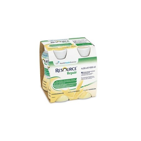 Nestlè Resource Repair Vaniglia 4 Bottiglie 200 Ml Nestlè Resource Repair Vaniglia 4 Bottiglie 200 Ml