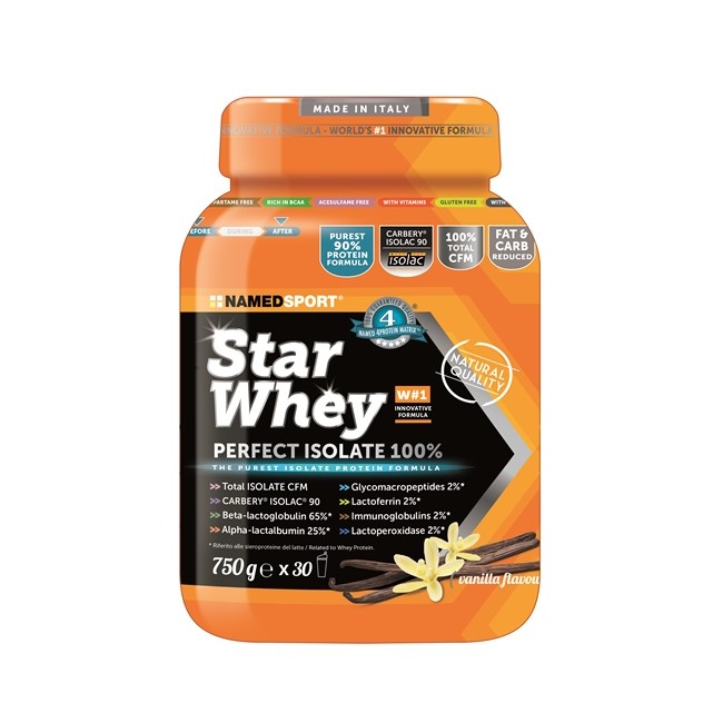 Named Star Whey Isolate Vanilla 750 G Named Star Whey Isolate Vanilla 750 G