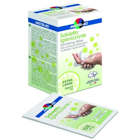 Pietrasanta Pharma Master-aid Savietta Impregnata Di Soluzione Igienizzante Xl 12 Pezzi Pietrasanta Pharma Master-aid Savietta Impregnata Di Soluzione Igienizzante Xl 12 Pezzi