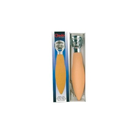 Credo Tagliacalli Cromato Con Clip Raspa Colore Albicocca Credo Tagliacalli Cromato Con Clip Raspa Colore Albicocca