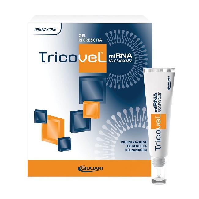Giuliani Tricovel Mirna Milk Exosomes Gel Ricrescita 4 Tubetti Da 15 Ml