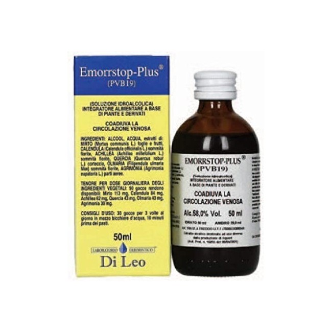 Laboratorio Erboristico Di Leo Emorrstop-plus Composto Pvb 19 50 Ml Laboratorio Erboristico Di Leo Emorrstop-plus Composto Pvb 19 50 Ml