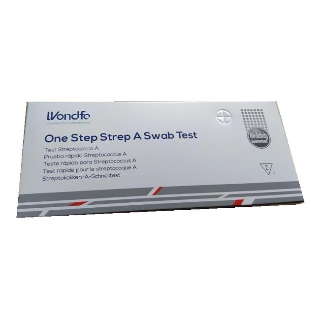 Gammadis Farmaceutici Test Autodiagnostico One Step Strep A Rilevazione Qualitativa Antigene Streptococco A In Tamponi Faringei 