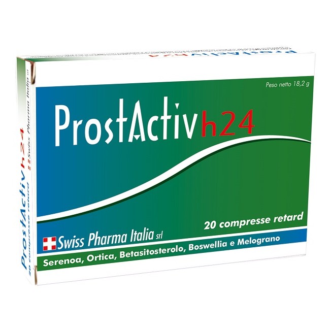 Swiss Pharma Prostactiv H24 20 Compresse Retard