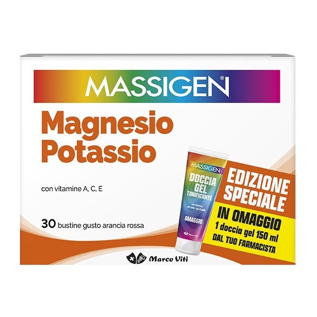 Marco Viti Massigen Magnesio Potassio 30 Bustine Edizione Speciale 2025