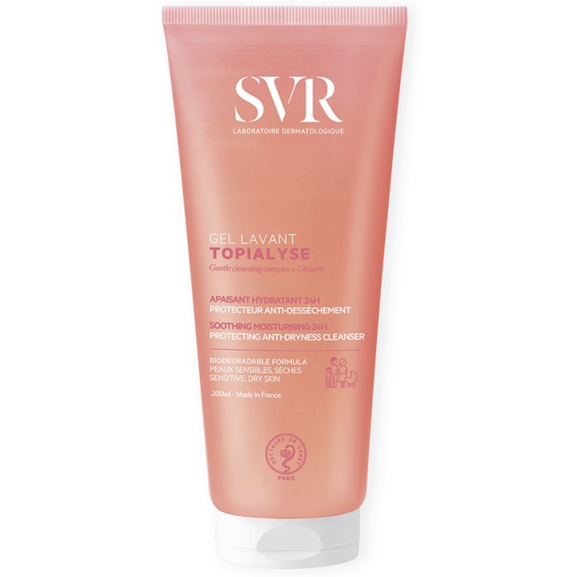 Laboratoire Svr Topialyse Gel Lavant 200 Ml Nuova Formula