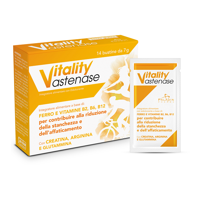 Paladin Pharma Vitality Astenase Agrumi 14 Bustine