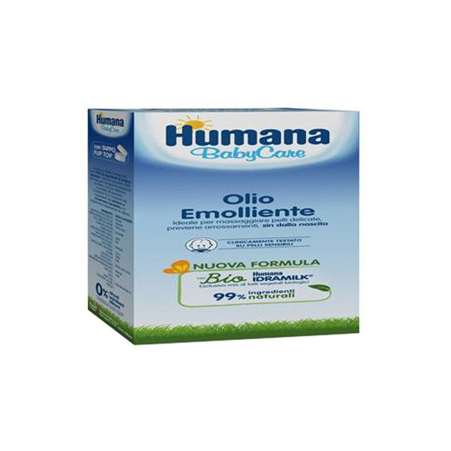 Humana Baby Care Olio Emolliente 250 Ml Humana Baby Care Olio Emolliente 250 Ml