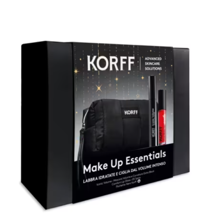 Korff Make Up Essentials Iconic Volume Mascara + Comfort Lip Gloss 05
