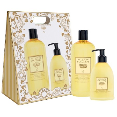 Acqua Di Bolgheri Oro Cofanetto - Bio Bagnodoccia Delicato + Bio Crema Fluida Corpo