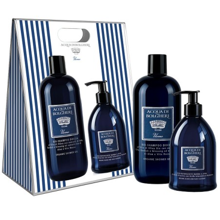 Acqua Di Bolgheri Uomo Cofanetto - Bio Shampoo Doccia + Bio Detergente Barba E Viso Acqua Di Bolgheri Uomo Cofanetto - Bio Shampoo Doccia + Bio Detergente Barba E Viso