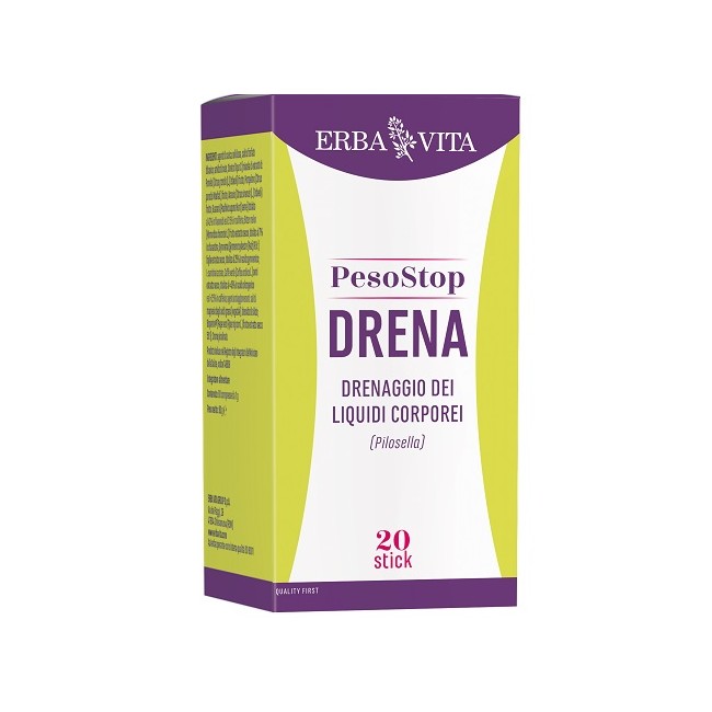 Erba Vita Peso Stop Drena 20 Stick Erba Vita Peso Stop Drena 20 Stick