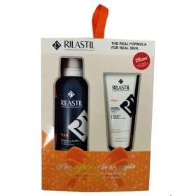Rilastil Cofanetto Man 1 Man Gel Crema Dopobarba 75 Ml + 1 Man Schiuma Da Barba 200 Ml