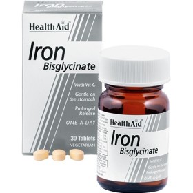 Healthaid Ferro Bisglicinato Iron Bysglicinate 30 Compresse