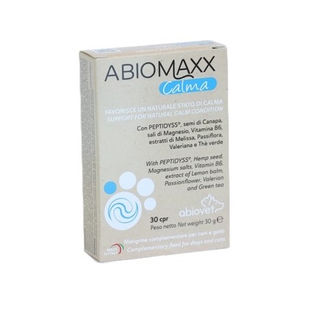 Abiovet Abiomaxx Calma 30 Compresse