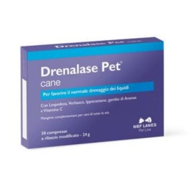 Nbf Lanes Drenalase Pet 20 Cane 20 Compresse