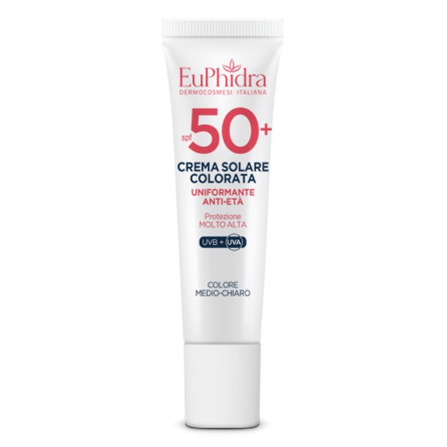 Zeta Farmaceutici Euphidra Kaleido Crema Colorata Medio-chiaro Viso Spf50+ 30 Ml Zeta Farmaceutici Euphidra Kaleido Crema Colorata Medio-chiaro Viso Spf50+ 30 Ml